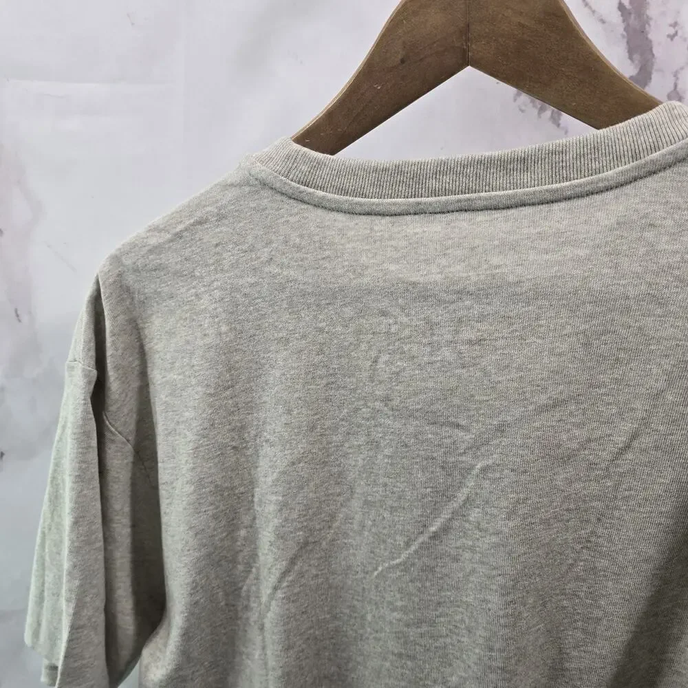Everlane T Shirt Mens Oatmeal Short Sleeve Crew Organic Cotton Premium Weight - Picture 7 of 11